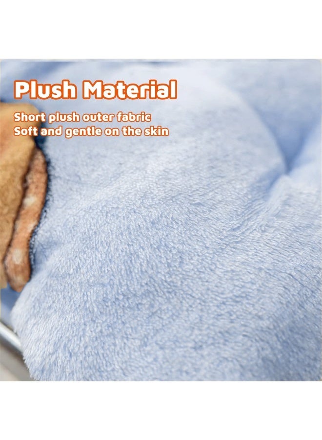 Chair Cushion, Plush Seat Cushion, Chair Pad with Ties, Thickened Square Fluffy Cushion Backrest Pillow, Anti-slip Office Chair Cushion, Reading Cushion Pad for Long Sitting, Floor Cushion 40*40cm - Image 5